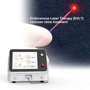 Láser de Diodo Endovenoso de Fibra EVLT de 980nm 1470nm para la Eliminación de Arañas Vasculares y Venas Varicosas - Product Image 1