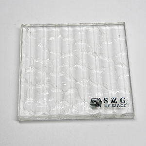 Fusionado en relieve <span class=keywords><strong>3D</strong></span> Vidrio Decorativo Floral Imagen Diseño Patrón Vidrieras Vidrio Fundido - Product Image 4