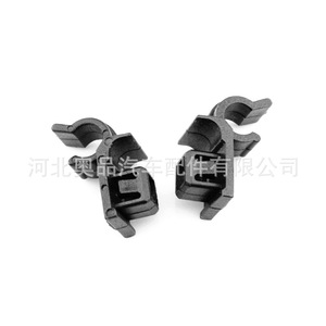 Soporte Universal para Capó de Automóvil, Retenedor de Varilla K201, Negro, PP, con Clip, para Reemplazo y Reparación - Product Image 3