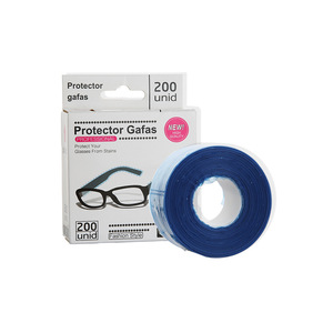 Protectores para patillas de gafas Playboy, 200 unidades, cubiertas protectoras de plástico desechables para herramientas de teñido y peinado del cabello - Product Image 1