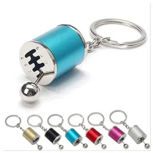 High quality metal Six Speed Manual Gearbox Transmission Shift Fidget Toy Keychain