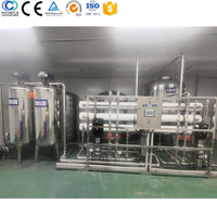 Ligne de production d'eau minérale entièrement automatique personnalisée, ligne de production intégrée de remplissage d'eau