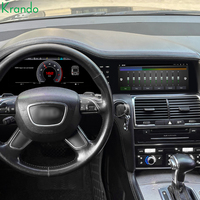 Système audio Android Krando pour voiture + écran du tableau de bord numérique pour AUDI Q7 2005-2015, stéréo Android double, GPS multimédia