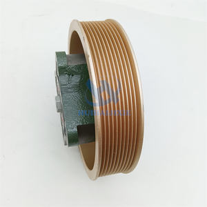 Suku Cadang <span class=keywords><strong>Excavator</strong></span> Berkinerja Tinggi V-<span class=keywords><strong>Belt</strong></span> Pulley 20459863 20800016 untuk <span class=keywords><strong>Excavator</strong></span> D7D D6D EC210B EC290B - Product Image 5