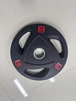 Disques de musculation en fonte CT pour usage commercial, revêtement caoutchouc
