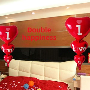 Vente en gros usine – Ballon en aluminium LOVE 50x98cm pour <span class=keywords><strong>mariage</strong></span>, décoration de la maison et arrangements floraux - Product Image 5