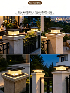 Factory Customized High-quality Gate <b>Light</b> Pillar Outdoor Power E27a Pillar <b>Light</b> Mount Water Proof Solar Pillar <b>Light</b> - Product Image 6
