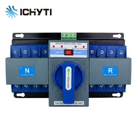 CHYT ATS, 3 fases, 63A, interruptor de doble potencia. Garantiza una transferencia de energía perfecta para uso industrial y comercial.