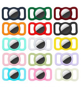 Coque de protection colorée en silicone anti-perte pour AirTag, compatible avec les colliers de chien et de chat, pour le suivi GPS - Meilleure vente 2025 - Product Image 4