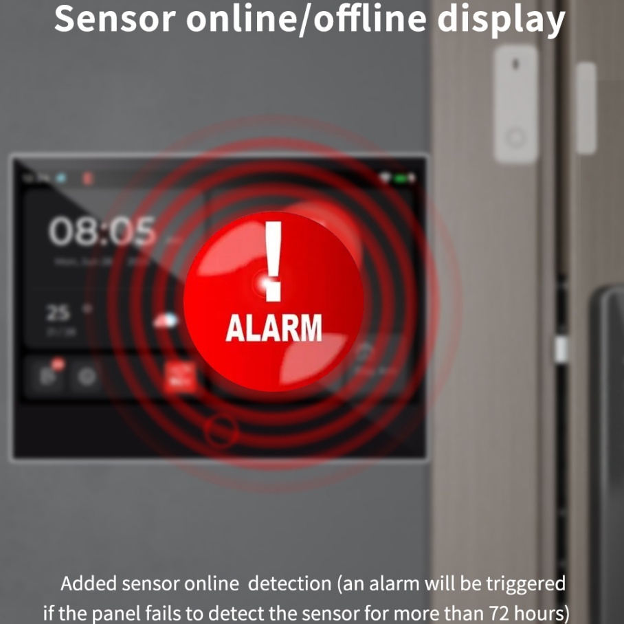 Glomarket Wireless Tuya WiFi 4G ABS Material Alarm System App Control 433Mhz Home Burglar Security · image 4