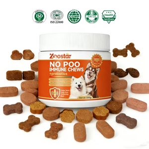 Golosinas Blandas Probióticas con Calabaza <span class=keywords><strong>para</strong></span> <span class=keywords><strong>Perros</strong></span> - Salud Digestiva, Detiene la Ingesta <span class=keywords><strong>de</strong></span> Excrementos, Suplemento <span class=keywords><strong>para</strong></span> Mascotas - Product Image 1