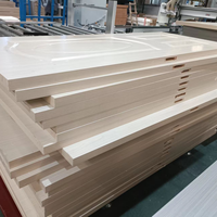 Machine de laminage de panneaux de porte en bois haute fréquence JYC, vente directe usine, 30/50KW, haute productivité