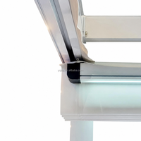 Elektrische, wasserdichte, UV-geschützte, umweltfreundliche, einziehbare Stoff-Pergola-Markise für Garten, Terrasse und Hof.
