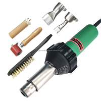 Pistolet de soudage plastique numérique haute température 1600W 1G3, neuf, machine et kit de soudage plastique à air chaud