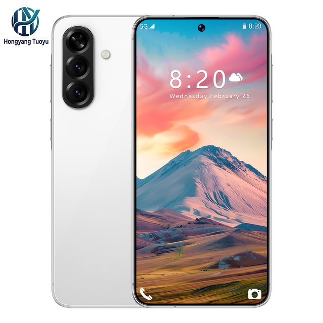 2026 Latest A56 22G+1TB 7.3 Inch  Full Screen Cell Phone Global Version the Best Price 5G Smartphone After-sales-protection