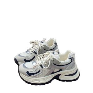 Baskets décontractées à semelle épaisse pour femme, style 'Dad Shoes', Nouvelle collection Printemps 2026, Tendance Ins, Rétro, Très populaires et polyvalentes - Product Image 6