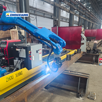 Nueva Estación de Soldadura Robótica Automática Zhouxiang H Beam Bridge con Escaneo y Soldadura, Trifásica 380V y 1 Año de Garantía