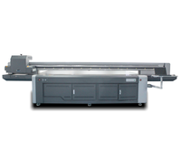 Printer flatbed uv format besar printer digital inkjet 1216 2513 2713 mesin cetak Flatbed 6090