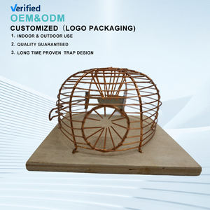 Gabbia per topi grande gabbia trappola per parassiti all'aperto passeggiata attraverso la trappola per gatti animali vivi gabbia per topi - Product Image 4