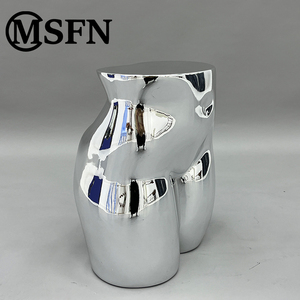 Msfn Thiết Kế Ban Đầu Cong FRP Mềm Polyurethane Tổ Bàn Cà Phê Hữu Cơ Hình Thức Công Nghiệp Hiện Đại Phòng Khách Trung Tâm - Product Image 3