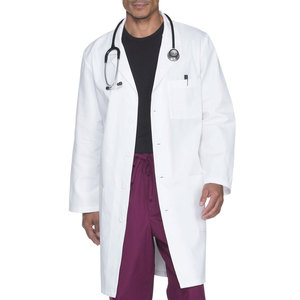 Vêtements médicaux sur mesure en gros pour femmes et hommes, uniformes à manches longues, blouse de laboratoire blanche pour hôpital, pharmacie, médecin, infirmière - Product Image 4