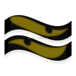 Écran LED pour pare-brise de voiture 20*64, 5V/2A, remplacement, RGB, bricolage, voyant lumineux, œil du diable, application, télécommande, yeux animés, camions - Product Image 5