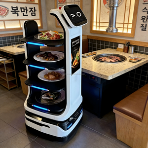 <span class=keywords><strong>Robot</strong></span> de livraison commercial pour hôtels et restaurants, chariot de recyclage de vaisselle, <span class=keywords><strong>robot</strong></span> alimentaire pour des opérations de restauration efficaces - Product Image 5