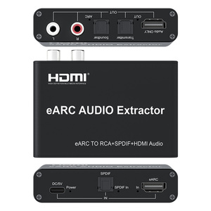 Convertisseur <span class=keywords><strong>audio</strong></span> EARC vers <span class=keywords><strong>RCA</strong></span> SPDIF <span class=keywords><strong>HDMI</strong></span>, <span class=keywords><strong>extracteur</strong></span> <span class=keywords><strong>audio</strong></span> EARC avec sortie <span class=keywords><strong>audio</strong></span> optique RL - Product Image 5