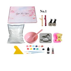 Ensemble de bricolage personnalisé en gros de moule en plâtre de <span class=keywords><strong>Paris</strong></span> <span class=keywords><strong>fournitures</strong></span> d'artisanat en gypse - Product Image 1