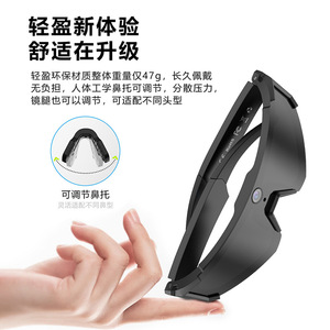 Lunettes Intelligentes M95 avec Caméra 8MP, Traduction IA, Enregistrement Vidéo, Lunettes de Soleil Sportives Légères - Product Image 4