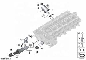 Per sensore di posizione albero motore continentale OE 13627525014 nuove parti del motore Auto per motore BMW E60 E61 E63 E64 E65 E66 M4 - Product Image 5