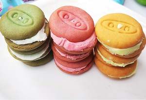 WingooครีมรสCenterบรรจุMacaron <span class=keywords><strong>Biscuit</strong></span> - Product Image 3