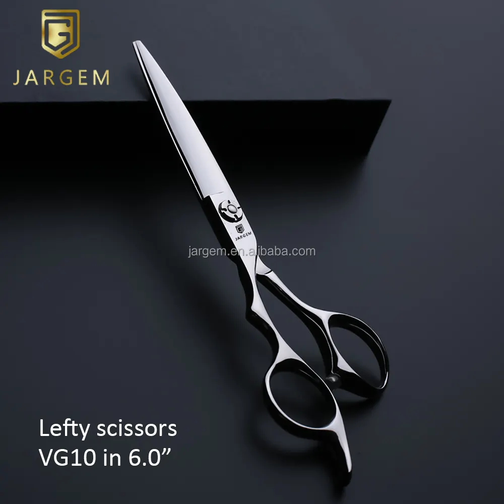 Barber Scissors Left Handed VG10 Steel Hair Cutting Scissors Professional Japanese Hair Scissors