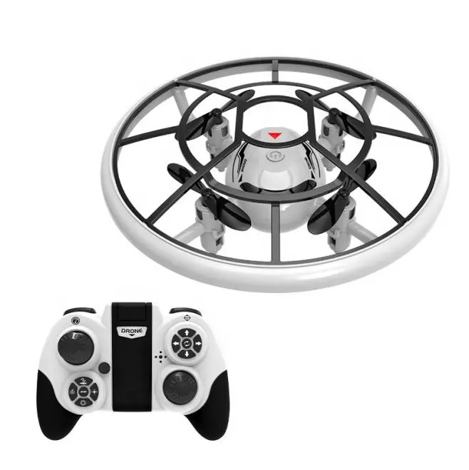Mini RC Drone For Beginners With Neno Light With Altitude Hold 360 Rotating Shinning Led Lights RC Helicopter Quadcopter For Kid