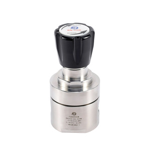 วาล์วแรงดันย้อนกลับแบบไหลสูง ผลิตจากสแตนเลส 1-4npt 316l วาล์วลดแรงดัน - Product Image 1