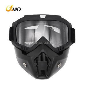 <span class=keywords><strong>Casque</strong></span> <span class=keywords><strong>de</strong></span> <span class=keywords><strong>moto</strong></span> sportif coupe-vent WANOU avec <span class=keywords><strong>masque</strong></span> et lunettes - Product Image 4