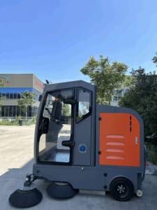 48V Pin điện đa chức năng đi xe điện trên áp lực cao tự hành máy làm sạch đường phố mới quét sàn - Product Image 6