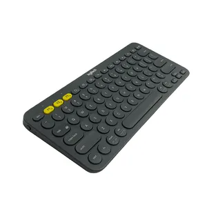 Logitech teclado k380 multi-função portátil escritório sem fio teclado fornecedores