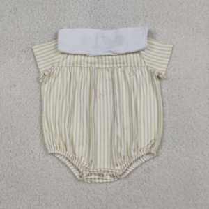 Combinaison sans manches pour bébé fille, imprimé herbe marine colorée, vente en gros, ensemble enfant SR3991 rts - Product Image 4