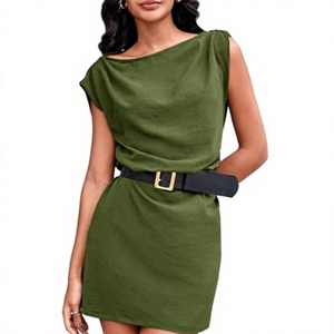 Cinturón de cintura estilo Obi negro de 2.5cm x 110cm con hebilla de aleación de PU informal para mujer, accesorio para vestido - Product Image 1