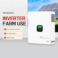 LUSEN dize invertör PV girişi 11000W 220-240VAC 100% verimlilik hibrid güneş depolama üç fazlı üçlü/çift/tek