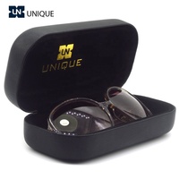 Vente en gros d'ensemble d'étuis à lunettes en velours de luxe personnalisé boîtes de lunettes à bas quantité minimale de commande avec logo d'emballage de lunettes de soleil