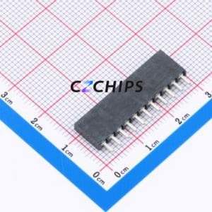 SSQ-111-01-S-S Pin Socket Through hole Component (THT),P=2.54mm Connector 2.54mm Through Hole Single Row 11P - Product Image 2