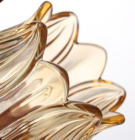 ขวดเทียนเปล่ารูปทรงดอกบัวแบบใสขนาดเล็กสำหรับงานแต่งงาน ที่ใส่เทียนสำหรับคริสต์มาส วันวาเลนไทน์ และวันอีสเตอร์ - Product Image 4