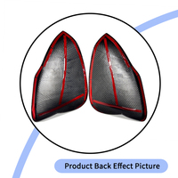 Accessoires d'extérieur en fibre de carbone véritable Coque décorative de rétroviseur extérieur pour Alfa Romeo Tonale