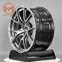 Jantes de voiture pour passagers Maxtera Forged Custom Hyper Black VS5RS Style pour BMW Audi Porsche Corvette Mustang Camaro Golf, jantes en alliage