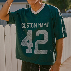 Custom Rugby <b>Football</b> Wear Rugby Jersey Shirt American <b>Football</b> Cropped Jersey Blank Sublimation American <b>Football</b> Uniforms - Product Image 1