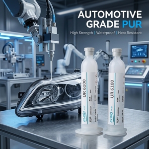 Adhésif thermofusible PUR réactif de qualité automobile <span class=keywords><strong>pour</strong></span> l'assemblage des phares de <span class=keywords><strong>voiture</strong></span>, le collage des garnitures intérieures, <span class=keywords><strong>colle</strong></span> structurelle durable - Product Image 1