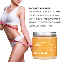 Crème Anti-Cellulite Marque Blanche, Spray Amincissant Brûle-Graisse, Crème de Massage Raffermissante et Liftante, Crème Amincissante Rapide pour les Mollets