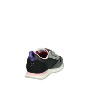Sun68 Baskets pour filles Z44409B Noir Gris Chaussures épaisses Fermeture Velcro Vêtements décontractés pour enfants - Product Image 3
